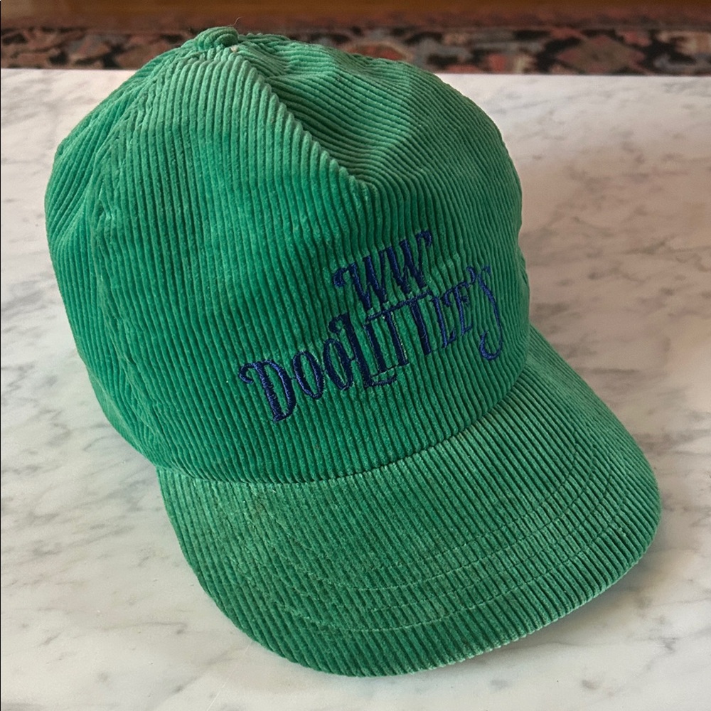 Vintage corduroy snap back hat